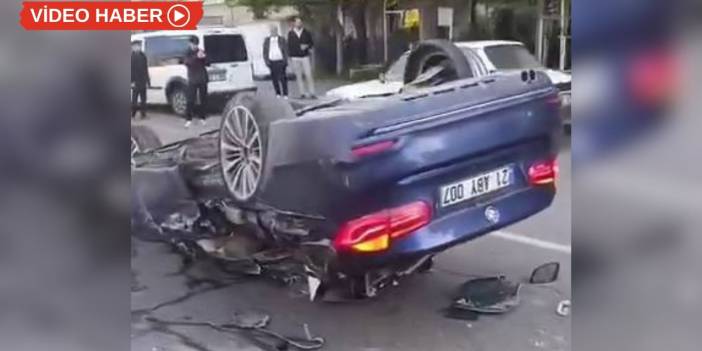 Diyarbakır’da otomobil takla attı: 2 yaralı
