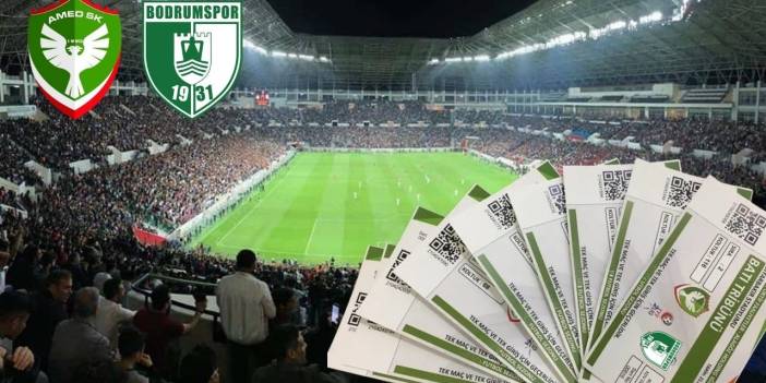 Amedspor’a taraftar akını: Ek biletler satışta