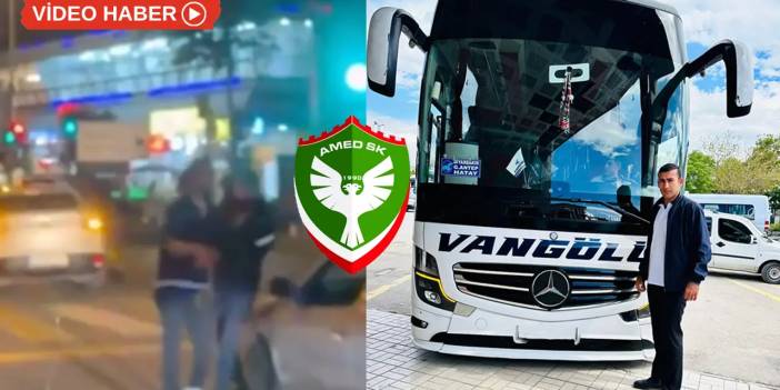 Trabzon’da magandalar yol kesti: Amedsporlu şoför o anları anlattı