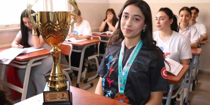 Diyarbakırlı öğrenci dünya şampiyonu oldu