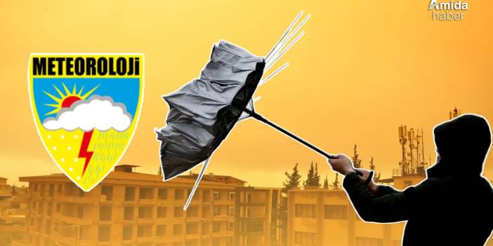 Diyarbakır için peş peşe Meteoroloijik uyarı