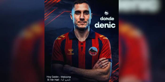 Mardinspor'a Sırp orta saha: Dorde Denic transferi resmileşti