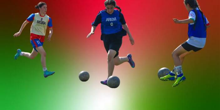 Fotoğraflarla Amedspor Kadın Futbol Takımı seçmeleri