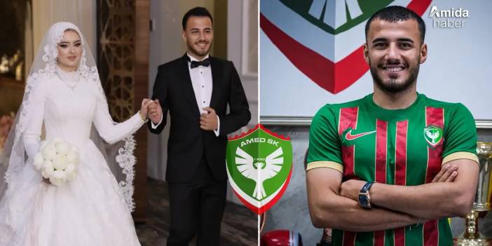 Amedsporlu Abdullah Tazgel evlendi
