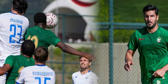 Amedspor ilk hazırlık maçında Dinamo Batumi'ye mağlup oldu