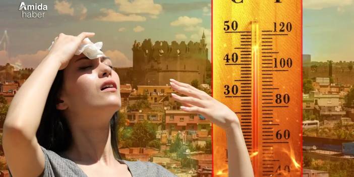 Diyarbakır için aşırı sıcak uyarısı: 42 derece
