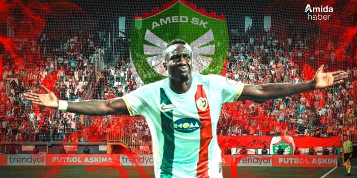 Amedspor Diagne ile görüştü: Kalıyor mu?