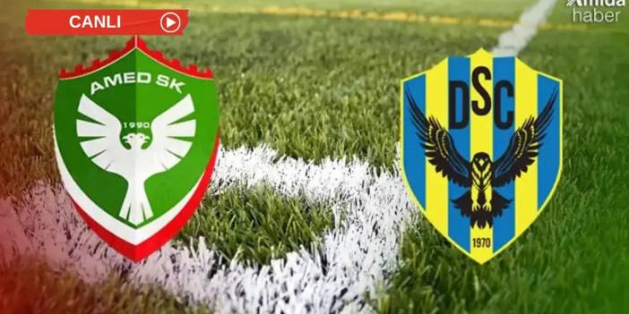 Amedspor – Duhok SC maçı canlı yayında