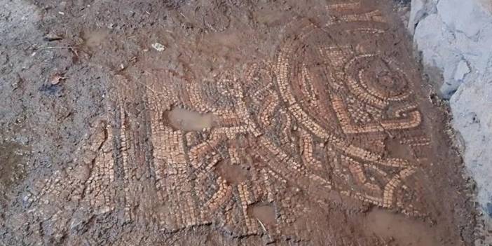 Mardin’de kaçak kazı operasyonu: 1500 yıllık mozaik ele geçirildi