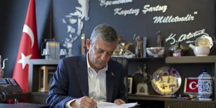Özgür Özel: Çerçeve yasa teklifine imza atmayacağız
