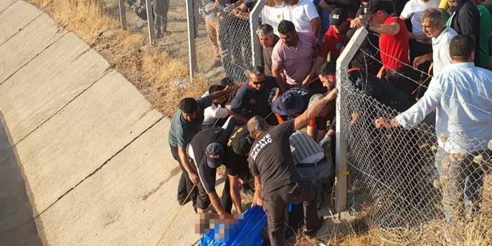 Diyarbakır’da sulama kanalına giren genç boğuldu