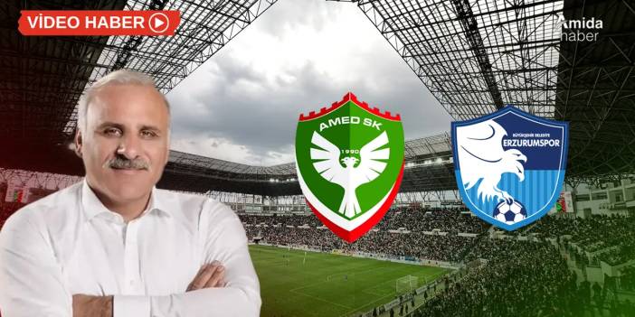 Amedspor-Erzurumspor maçı öncesi kardeşlik vurgusu