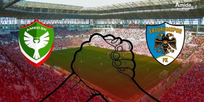 Amedspor-Erzurumspor maçı öncesi ezber bozan buluşma!