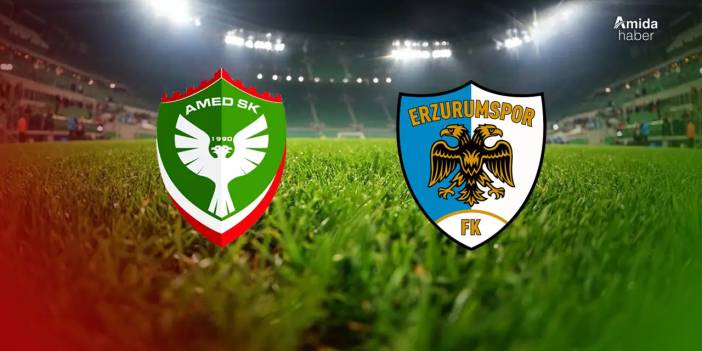 Amedspor-Erzurumspor maçı hangi kanalda, canlı nereden izlenir?