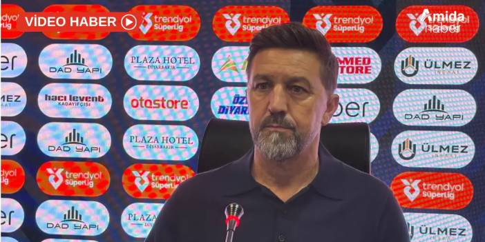 Amedspor’un hocasından Erzurum maçı değerlendirmesi