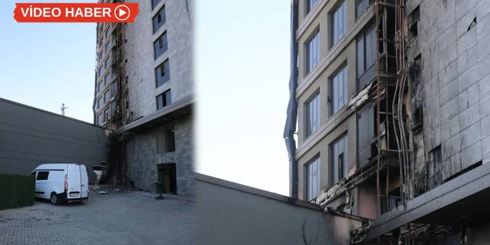 Diyarbakır'daki plaza yangınının izleri ortaya çıktı