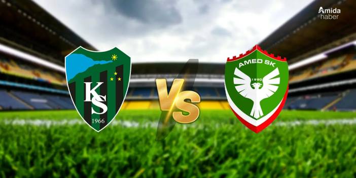 Kocaelispor – Amedspor’un muhtemel 11’leri netleşti