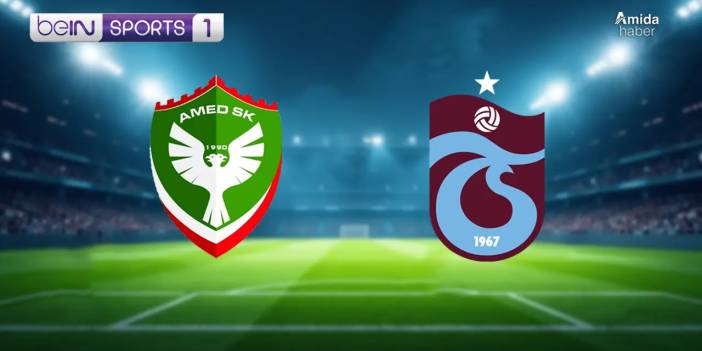 Amedspor-Trabzonspor maçı hangi kanalda, canlı nereden izlenir?