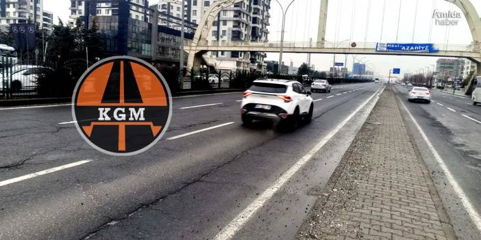 Diyarbakır’da yollar dökülüyor, Karayolları seyrediyor!