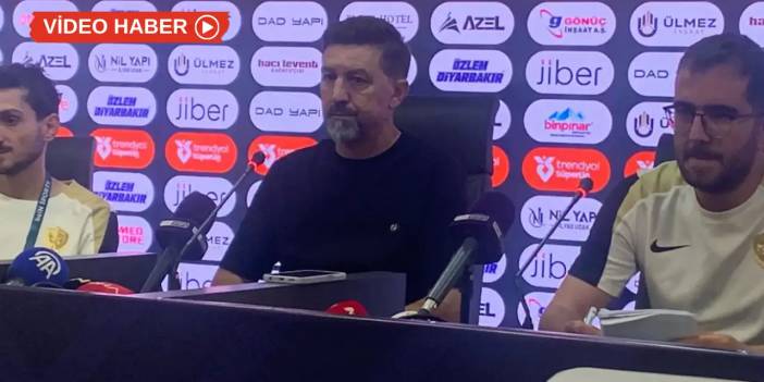 Amedspor'un hocası Trabzon maçını değerlendirdi