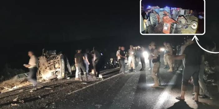 Zincirleme kaza: Traktör ikiye ayrıldı, 3 kişi yaralandı
