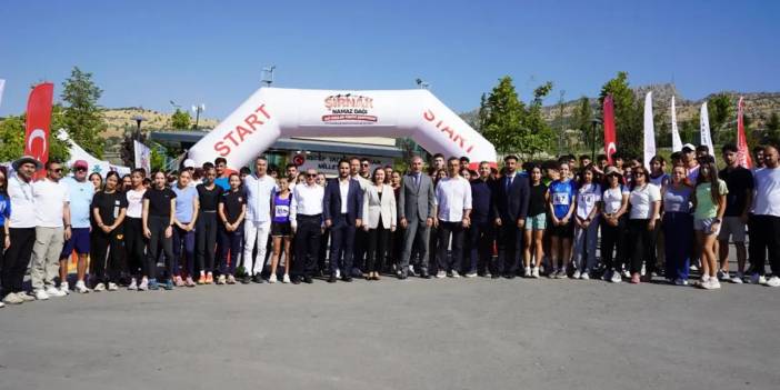 Namaz Dağı’nda bu kez sporun sesi yükseldi