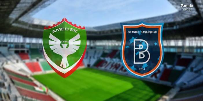 Amedspor’un Başakşehir muhtemel 11’i netleşti