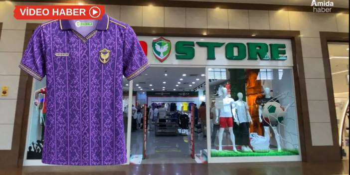Amedspor’un mor formasına büyük ilgi!