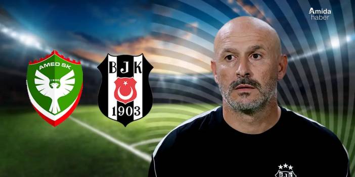 Beşiktaş teknik direktöründen Amedspor itirafı