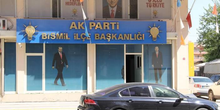 AK Parti Bismil İlçe Başkanı görevinden istifa etti