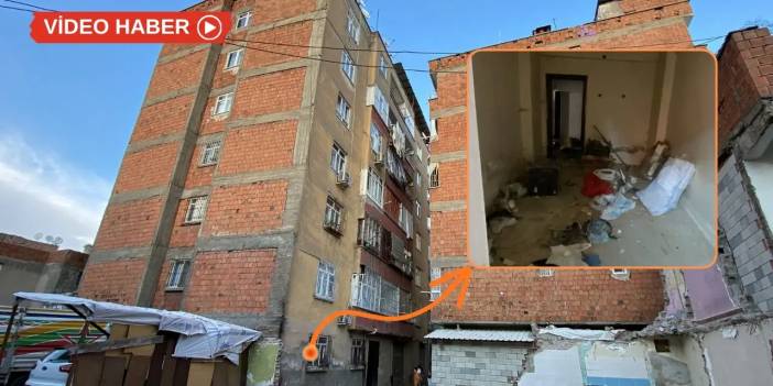 Diyarbakır’da çöp ev: Binayı ağır koku sardı