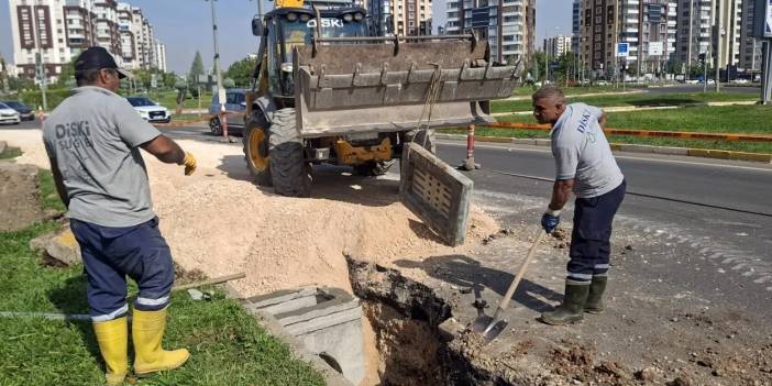 DİSKİ’nin bulvardaki yağmur suyu tahliye çalışması tamamlandı