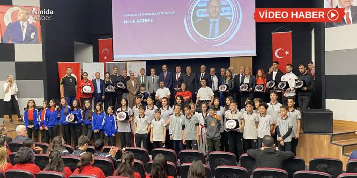 Diyarbakır’da spora katkı sunanlara ödül