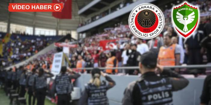Gençlerbirliği maçında Amedspor tribününü çeken çifte saldırı