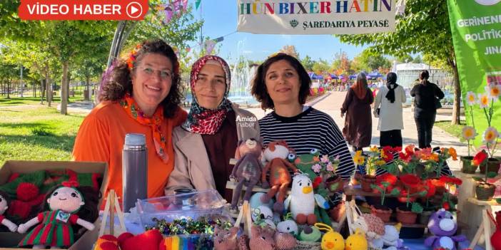 Diyarbakır’da kadın emeği festivalde buluştu: Şekrok ve Gerok stantlarda