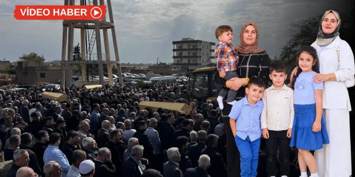 Nusaybin’de yaşamını yitiren 4’ü çocuk 6 kişi defnedildi