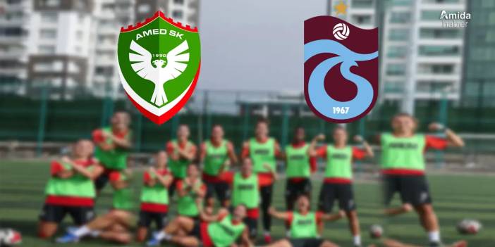 Amedspor - Trabzon maçı canlı yayınlanacak